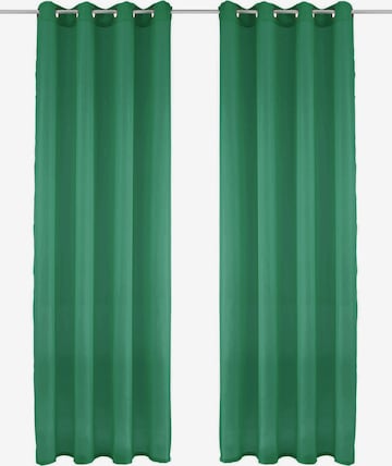 MY HOME Curtains & Drapes in Green: front