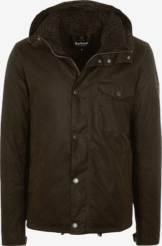 Barbour International Zimní bunda 'KEVLAR' – zelená: přední strana