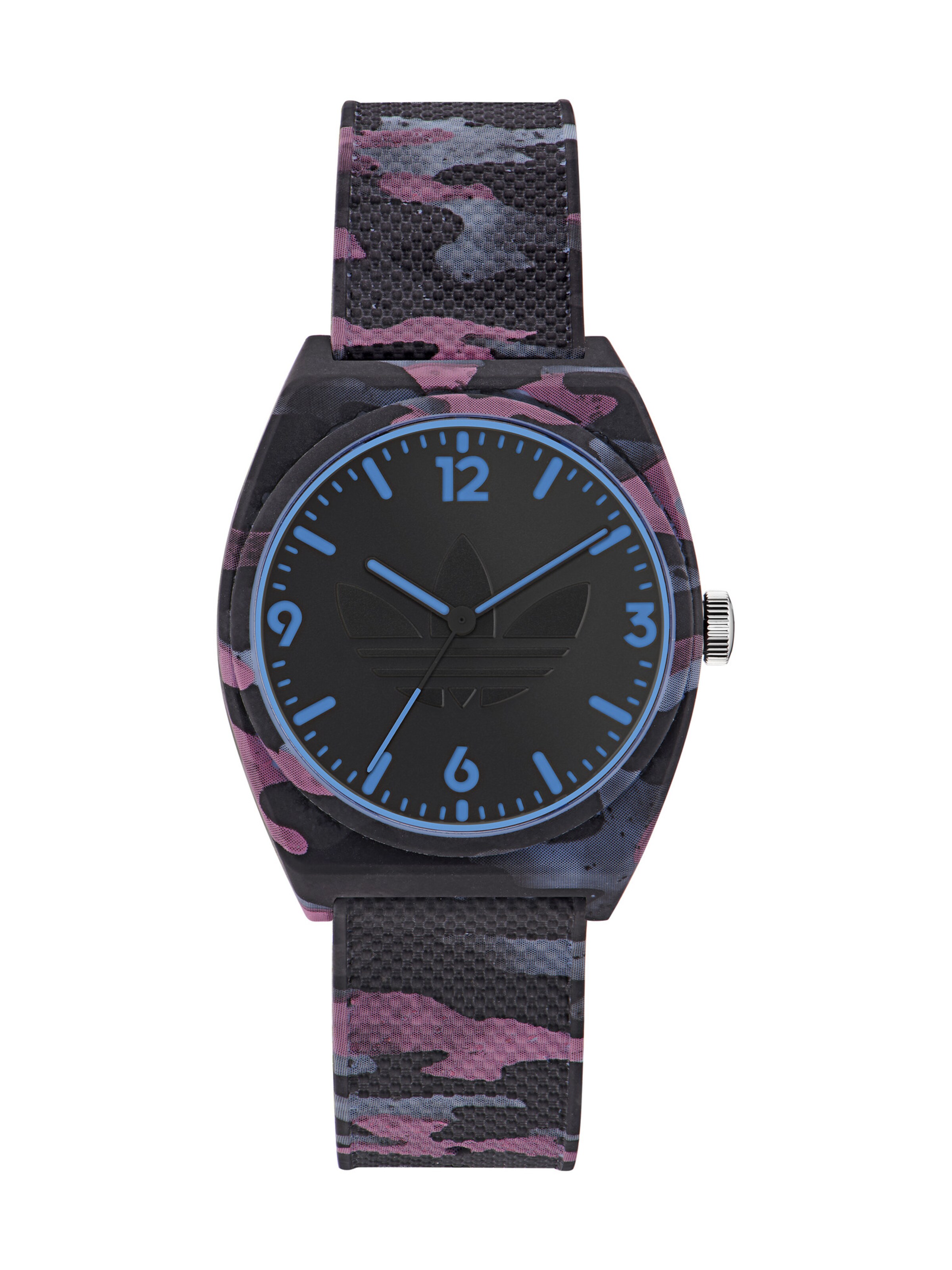 Orologio analogico 'Ao Street Project Two' di ADIDAS ORIGINALS in nero: frontale