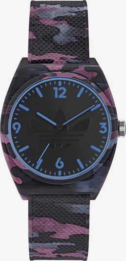 ADIDAS ORIGINALS Analoog horloge 'Ao Street Project Two' in de kleur Grijs / Pink / Zwart, Productweergave
