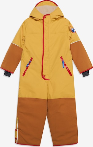 FINKID Regular fit Athletic Suit 'HUSKY HAALARI' in Yellow: front