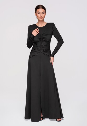 Ombre Avondjurk in Zwart