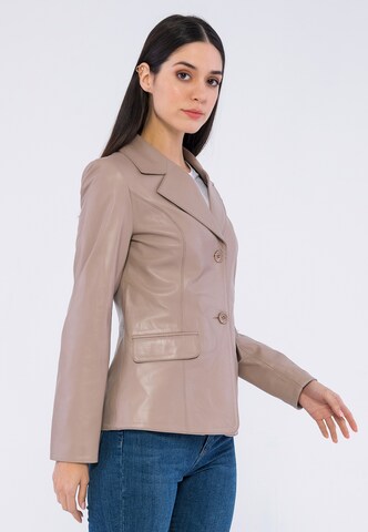 Giorgio di Mare Between-Season Jacket in Brown