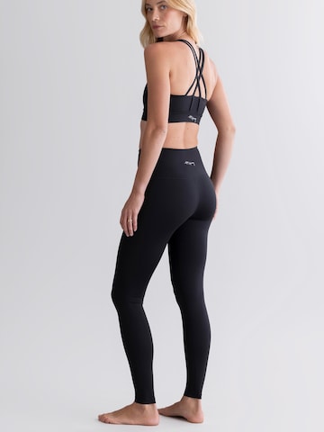 Hey Honey - Skinny Leggings 'Cotton Touch' en negro