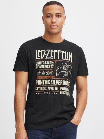 T-Shirt BLEND en noir : devant