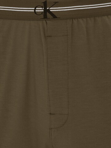 Pantaloncini da pigiama di Calvin Klein Underwear in verde