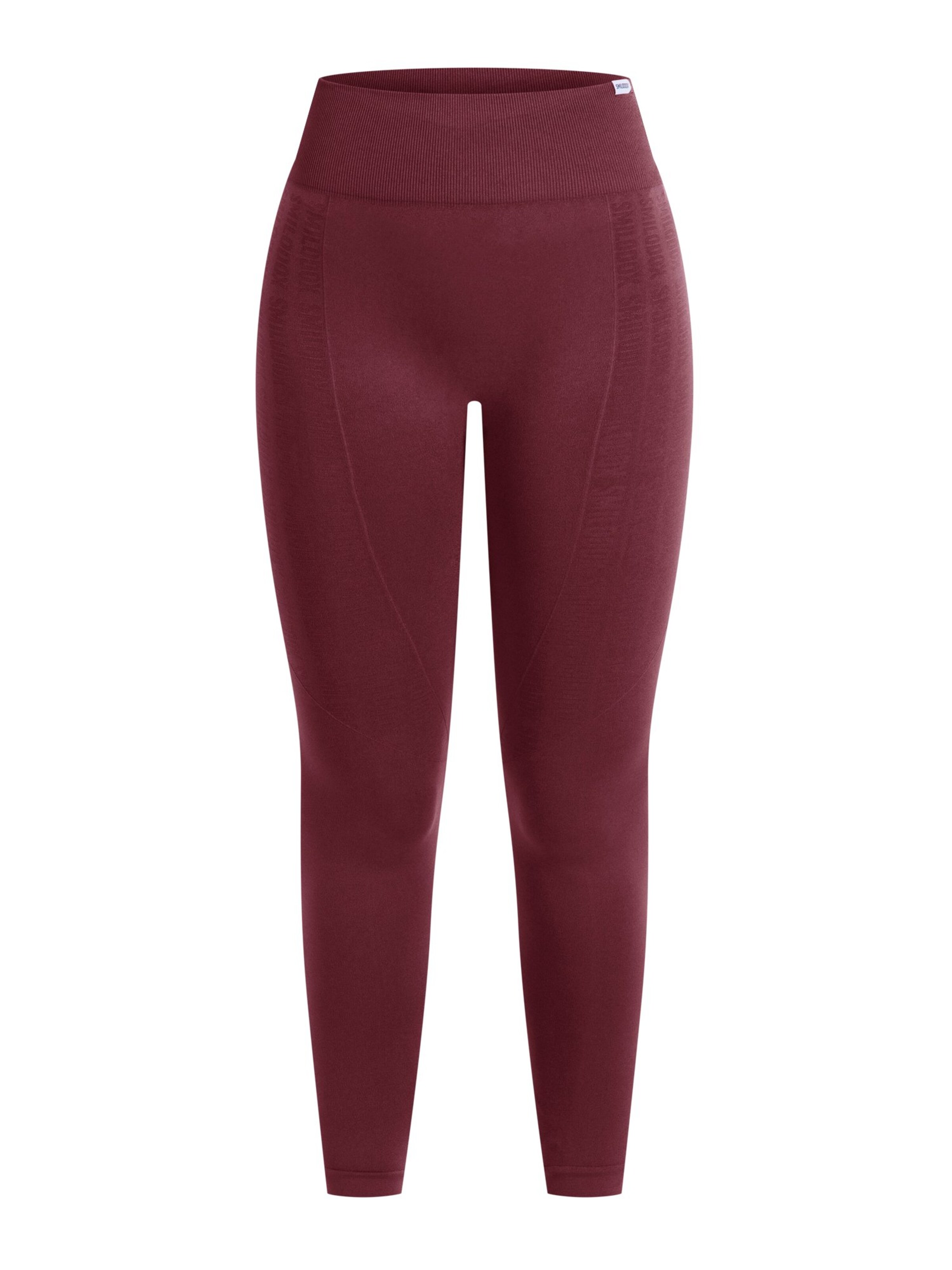 Smilodox Leggings 'Layne' in Rood: voorkant
