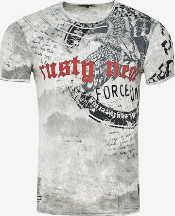 Rusty Neal Shirt in Grey: front