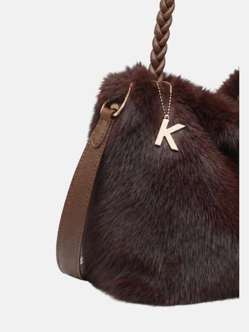 Borsa a mano di Kassandra in marrone