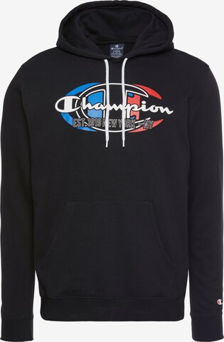 Champion Authentic Athletic Apparel Sweatshirt in Schwarz: front