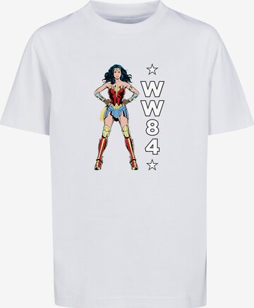 F4NT4STIC T-Shirt 'DC Comics Wonder Woman 84 Standing' in Weiß: predná strana