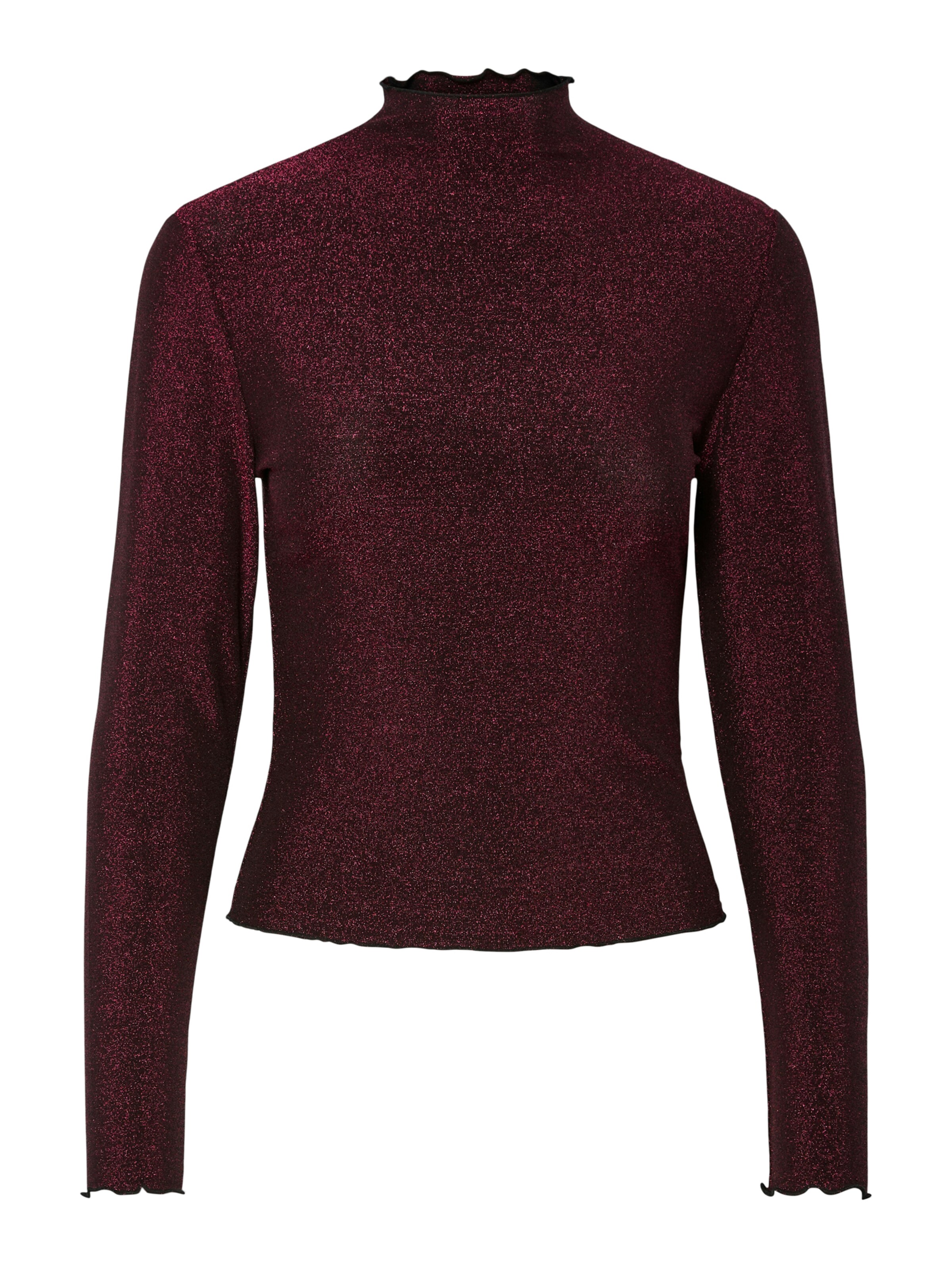 PIECES Тениска 'PCSANDRA' в лилав: отпред