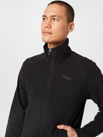 Bergans Athletic Fleece Jacket 'Finnsnes' in Black