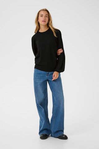 Kaffe Pullover i sort