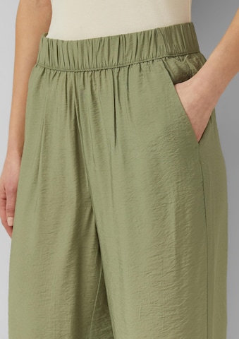 s.Oliver Wide leg Trousers in Green