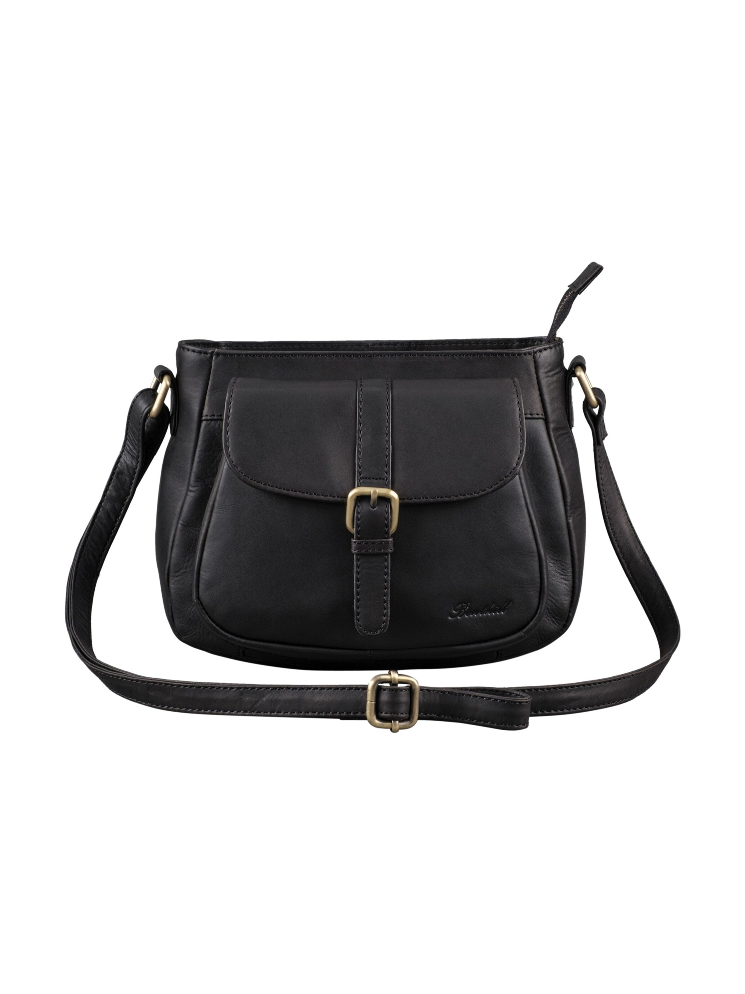 Benthill Schultertasche‌‌‌ in Schwarz: Vorderseite