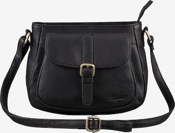 Benthill Shoulder Bag in Black: front
