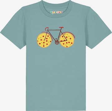 T-Shirt watabout.kids en bleu : devant