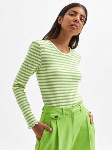 SELECTED FEMME - Camisa 'Anna' em verde