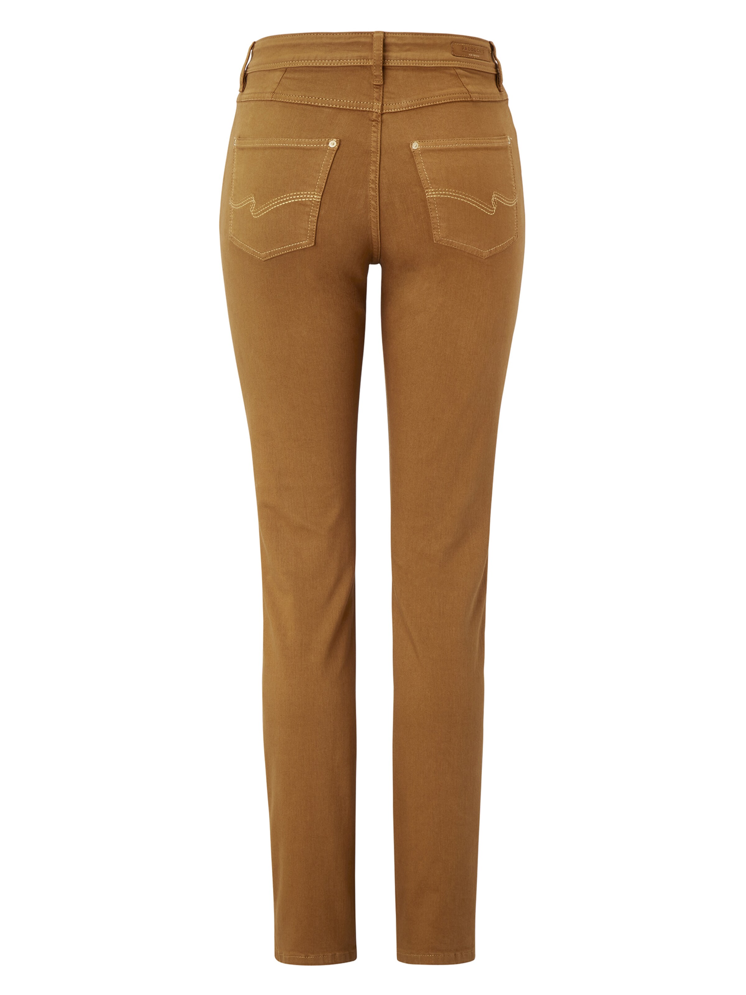 PADDOCKS Slimfit Hose in Gelb