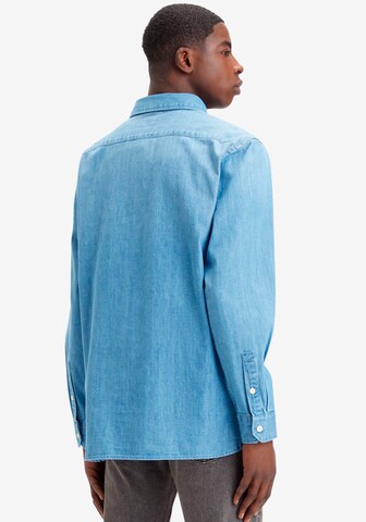 LEVI'S ® Comfort fit Button Up Shirt 'Jackson Worker' in Blue