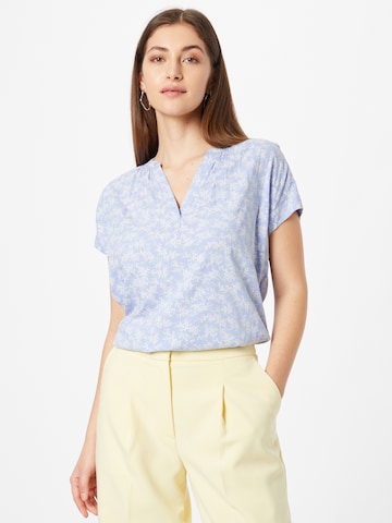 Camicia da donna di ESPRIT in blu: frontale