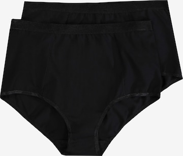 Ulla Popken - Cueca em preto: frente