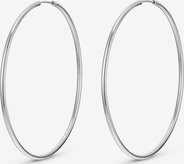 QOOQI Earrings in Silver: front