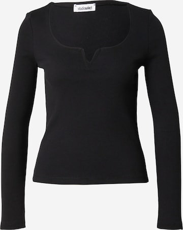 studioselect Tričko 'Mona' – černá: přední strana