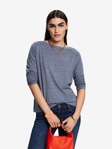 ESPRIT Shirt in Blauw: voorkant