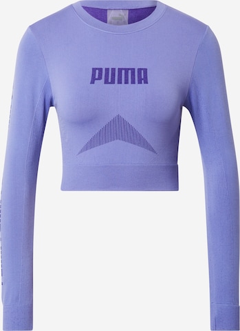 PUMA Funkční tričko – fialová: přední strana