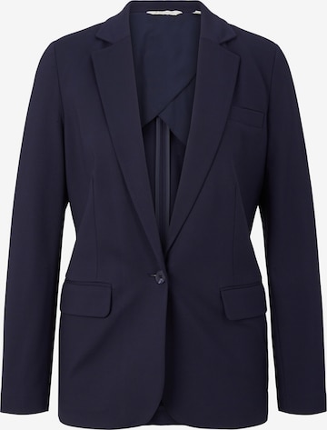 TOM TAILOR Blazer in Blue: front