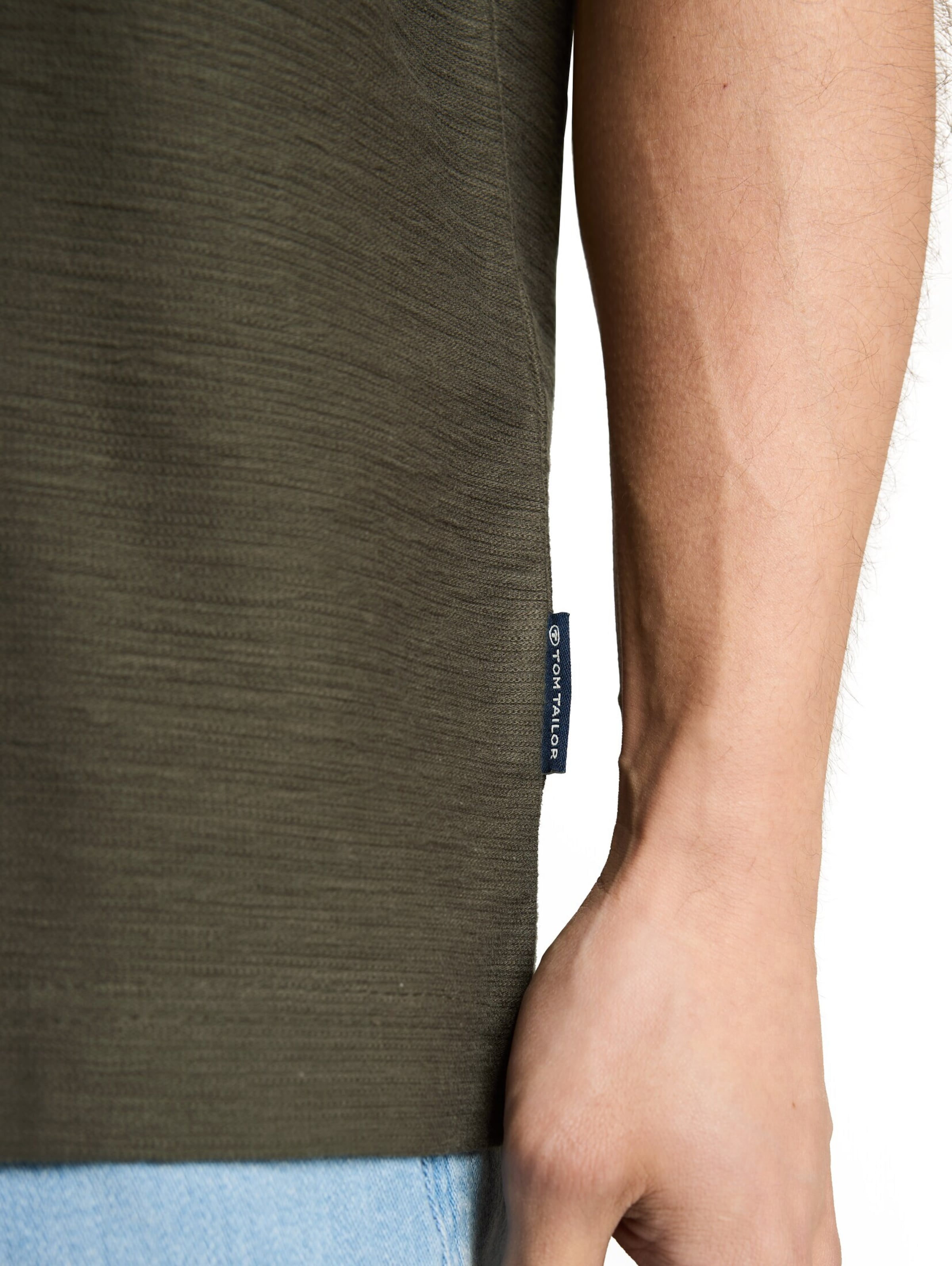 TOM TAILOR T-Shirt in Grün