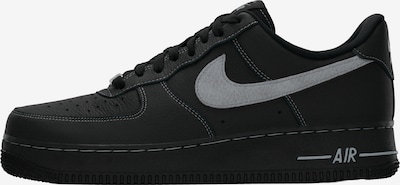 Nike Sportswear Niske tenisice 'AIR FORCE 1 '07 LV8' u tamo siva / crna, Pregled proizvoda