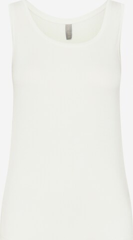 CULTURE Top 'Poppy' in White: front