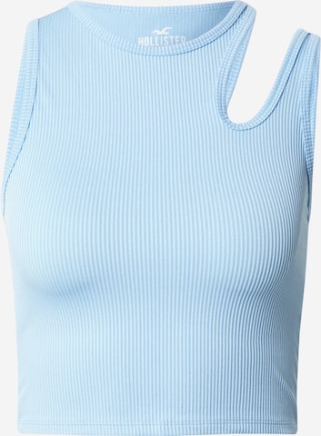 HOLLISTER - Top en azul: frente