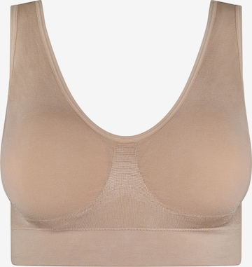 MAGIC Bodyfashion Бюстгальтер под футболку Бюстгальтер 'Shimmer' в Коричневый: спереди