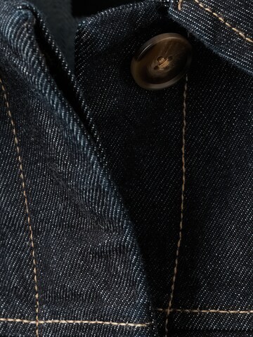 MANGO Övergångsjacka 'CLEMENCE' i blå