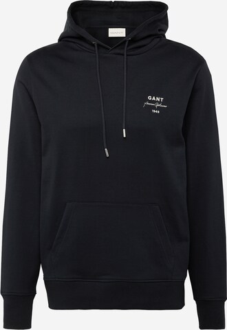 GANT Sweatshirt in Zwart: voorkant