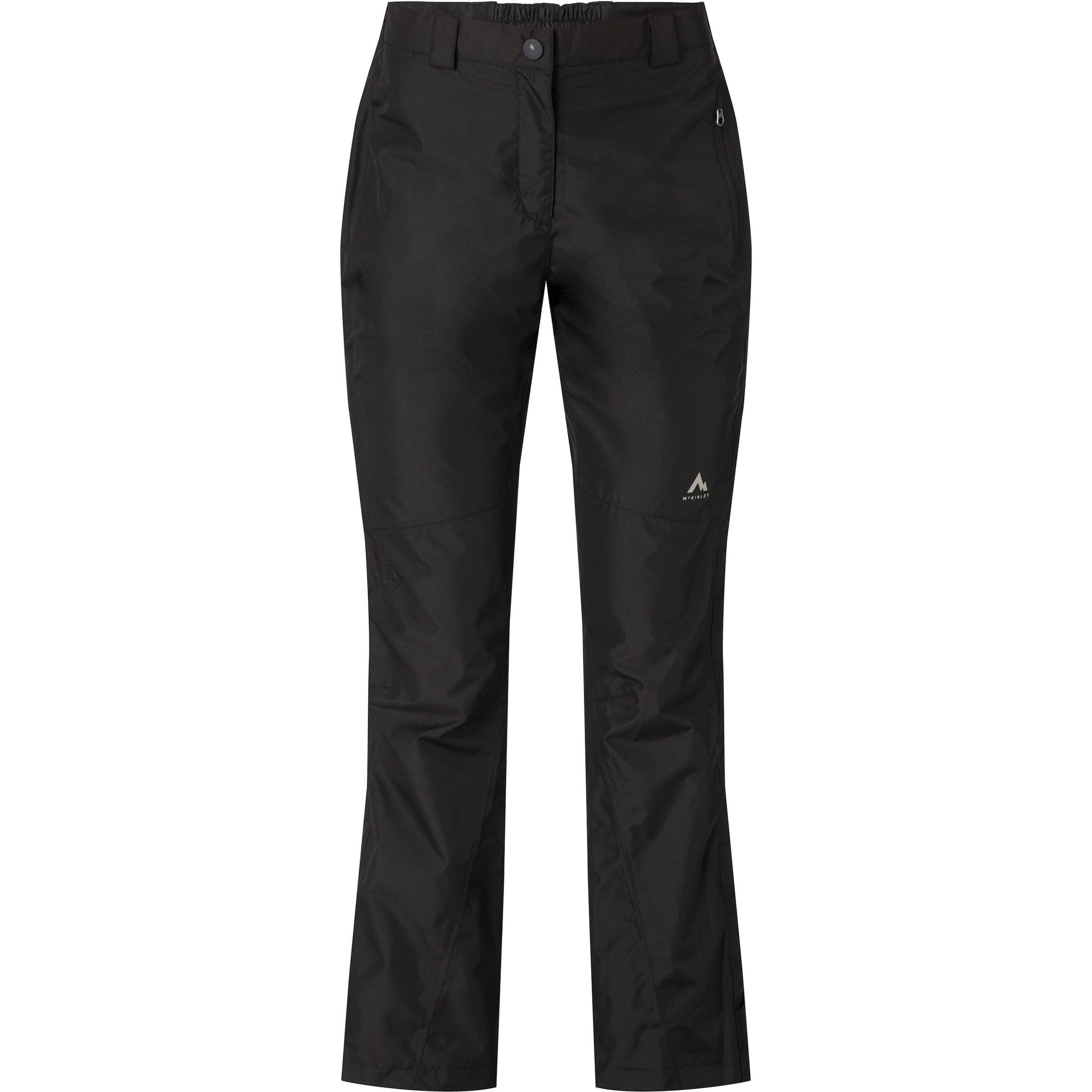 MCKINLEY Regular Outdoor Pants 'Carlow II' in Black: front
