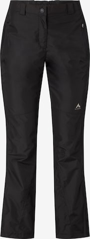 MCKINLEY Regular Sporthose 'Carlow II' in Schwarz: Vorderseite