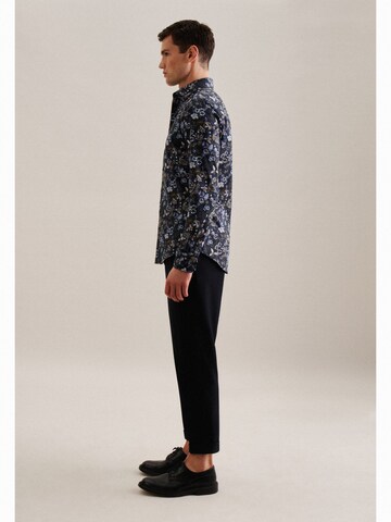 Coupe slim Chemise business SEIDENSTICKER en bleu