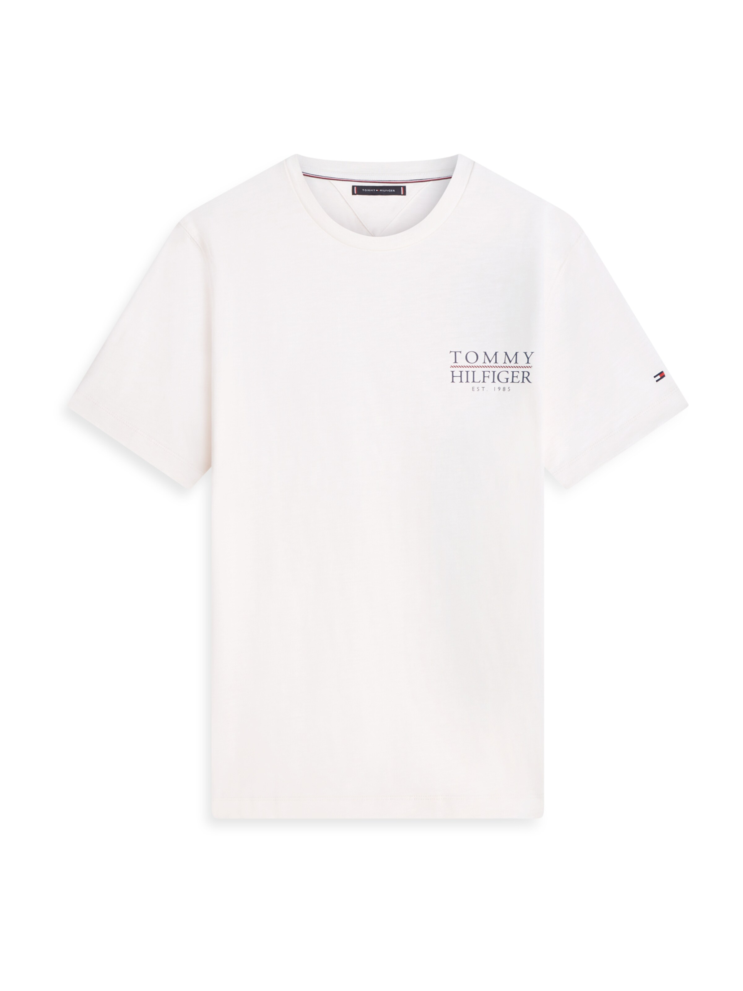 Tricou 'HERITAGE' de la TOMMY HILFIGER pe bej: față