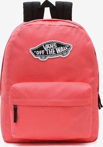 VANS Rucksack 'Realm' in Pink: predná strana