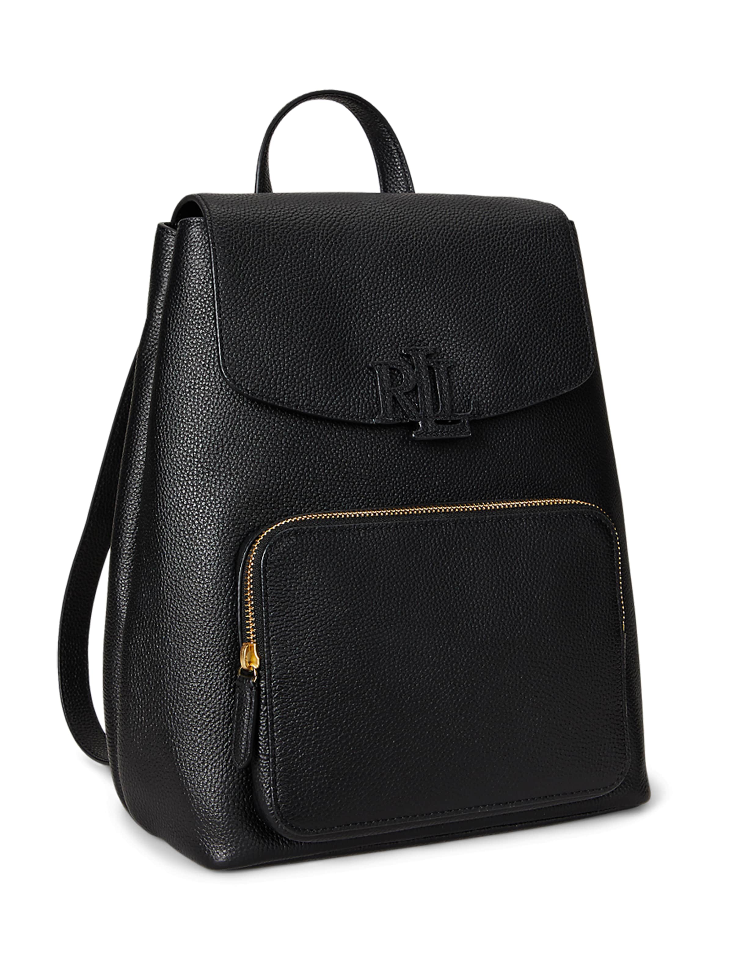Lauren Ralph Lauren - Mochila 'CAMERYN' en negro: frente