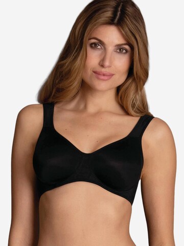 ROSA FAIA Bra 'Twin' in Black