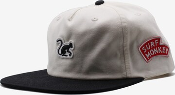 Surf Monkey - Boné '5-Panel Cap Organic' em preto: frente
