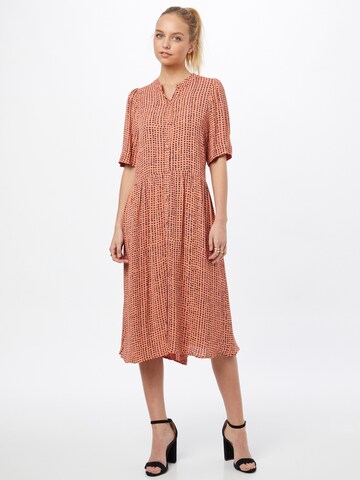 SECOND FEMALE Shirt Dress 'Maine' in Red: front