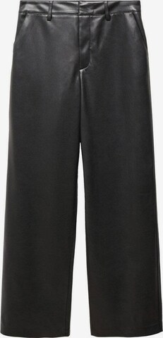 Loosefit Pantalon 'Mali' MANGO en noir : devant