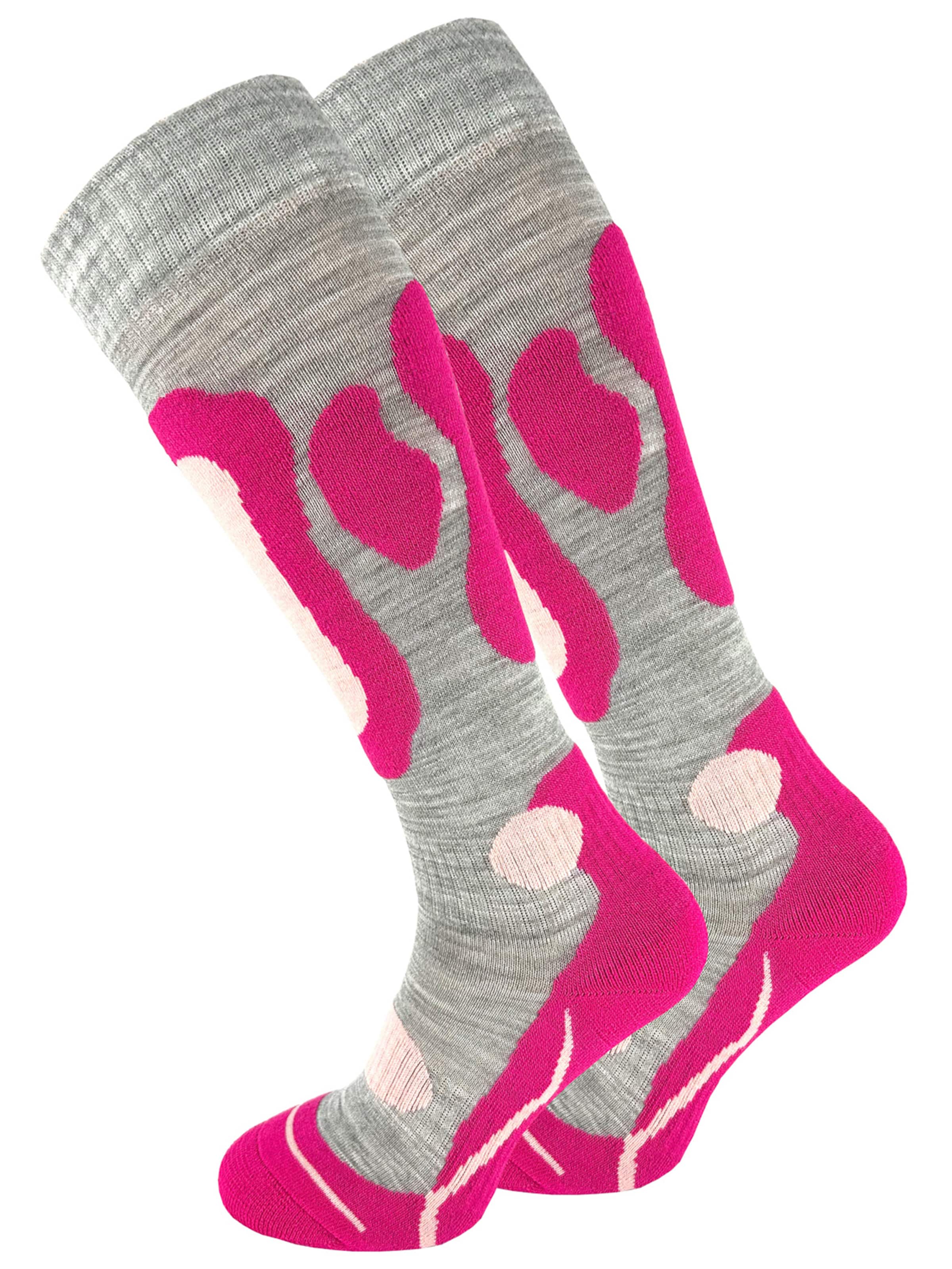 Calzino sportivo di Cotton Prime in grigio: frontale